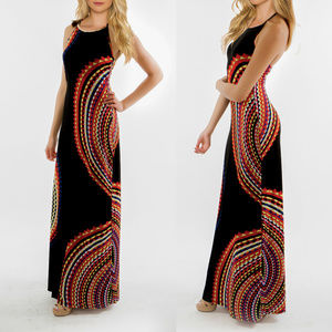 BOGOFree - Color Burst Maxi Dress